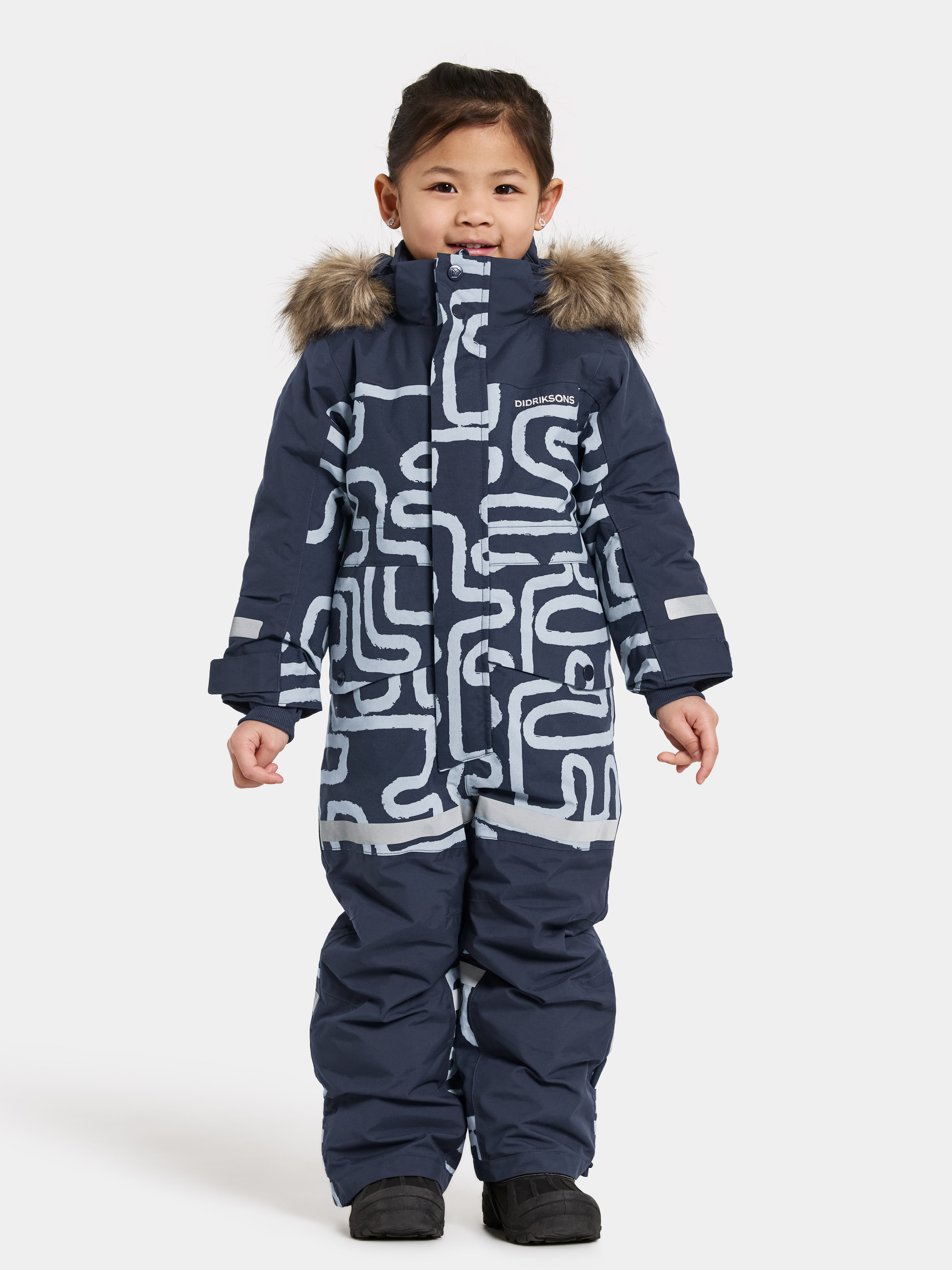 Didriksons Bjärven Overall, Path S Blue, 100