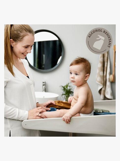 Leander Wally™ Wandmontierter Wickeltisch, Cappuccino