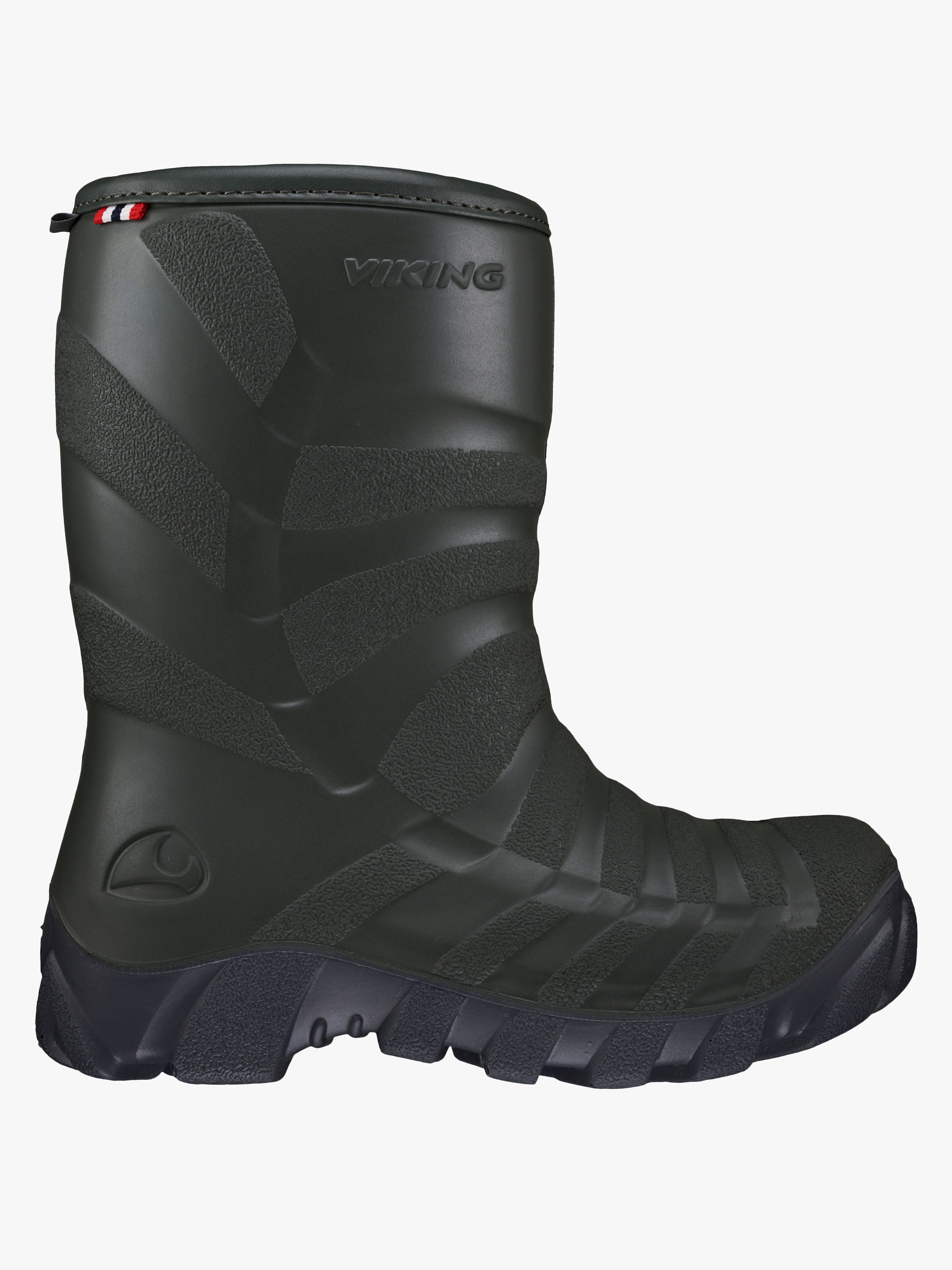 Ultra Gefütterte Gummistiefel, Schwarz / Grau, 26, Kindergummistiefel, Kinderstiefel, Gummistiefel kinder, Kids - Bester im Test