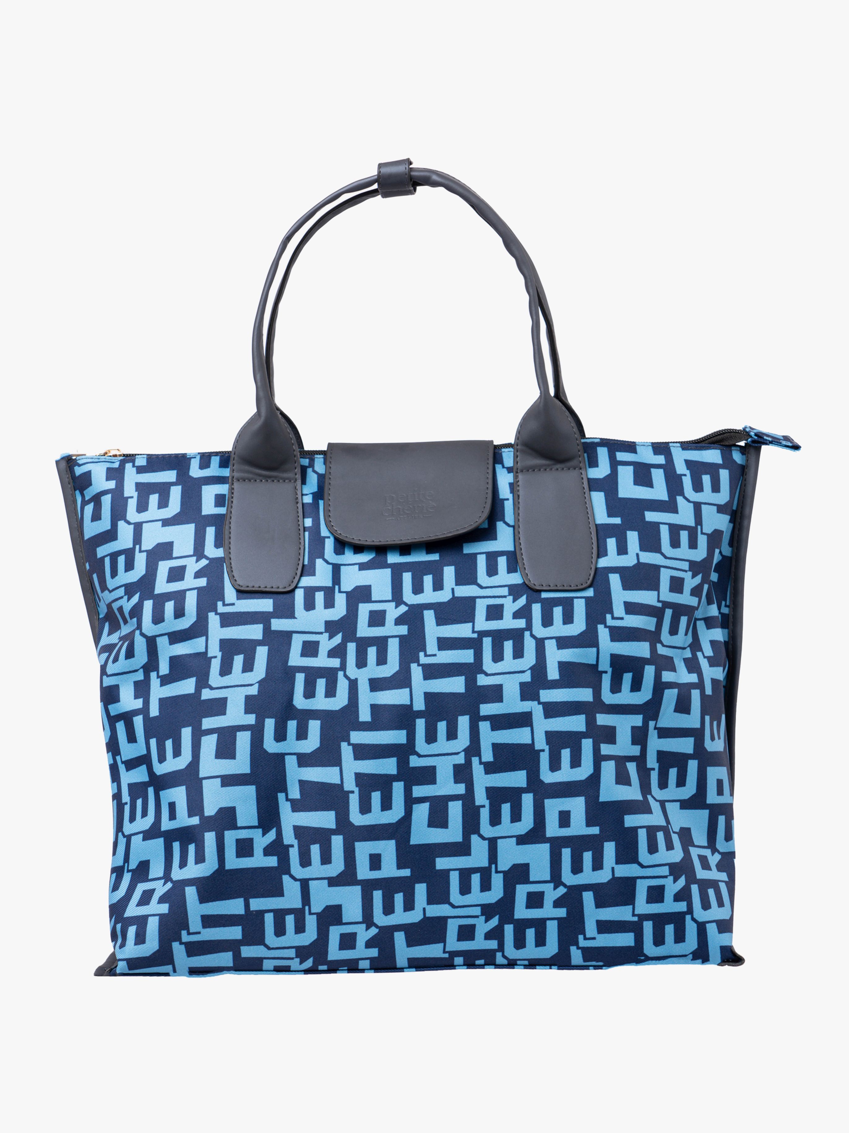 Petite Chérie Impression Wickeltasche, MedBlue