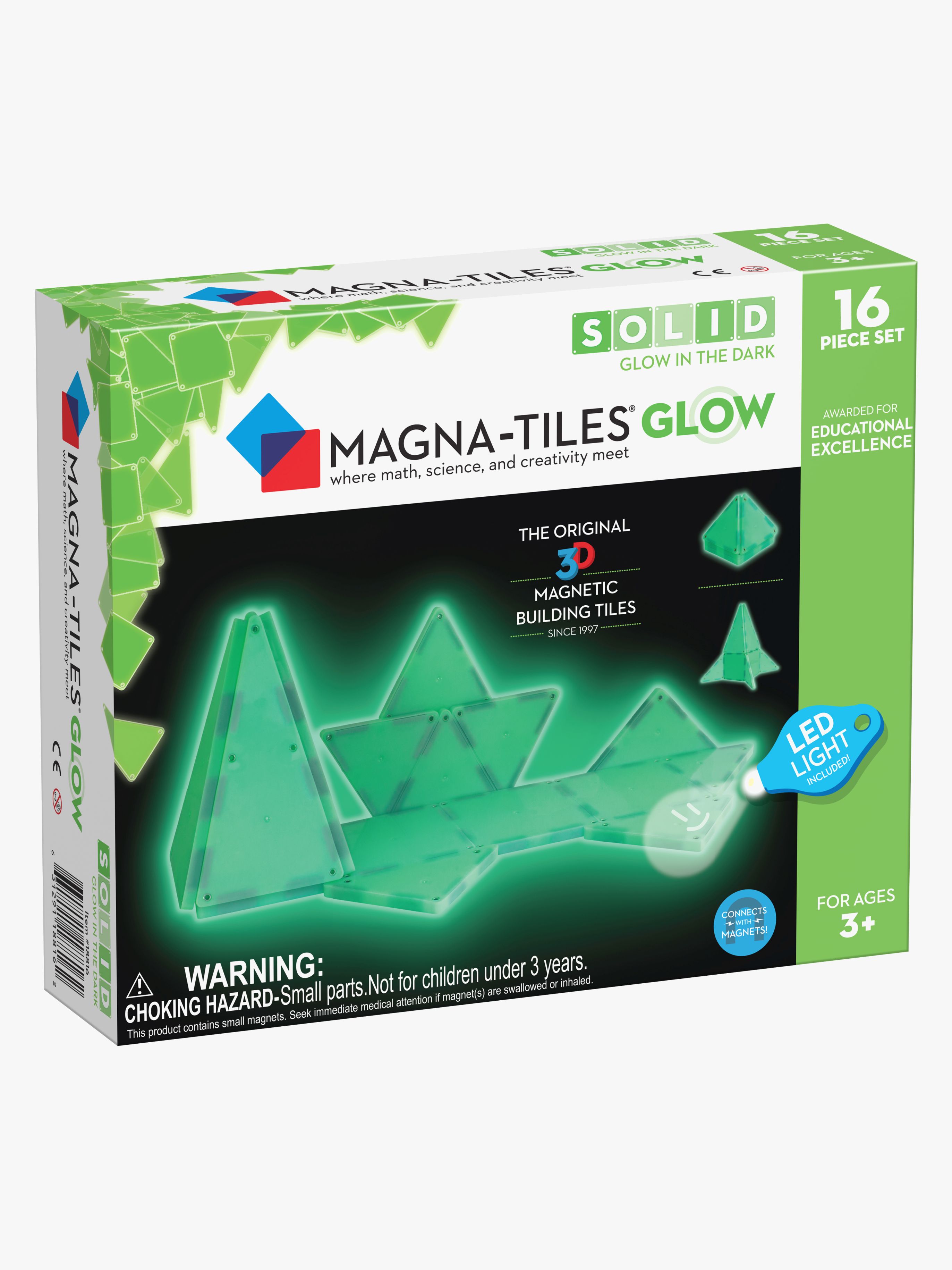 MAGNA-TILES Glow Bausatz 16 Teile