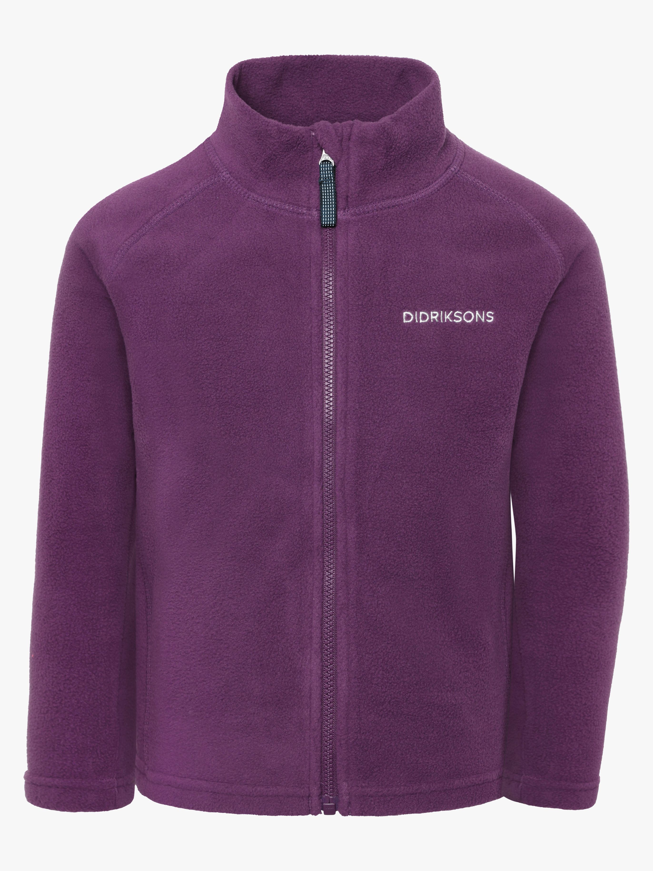 Didriksons Monte Fleecejacke, Northen Purple, 80