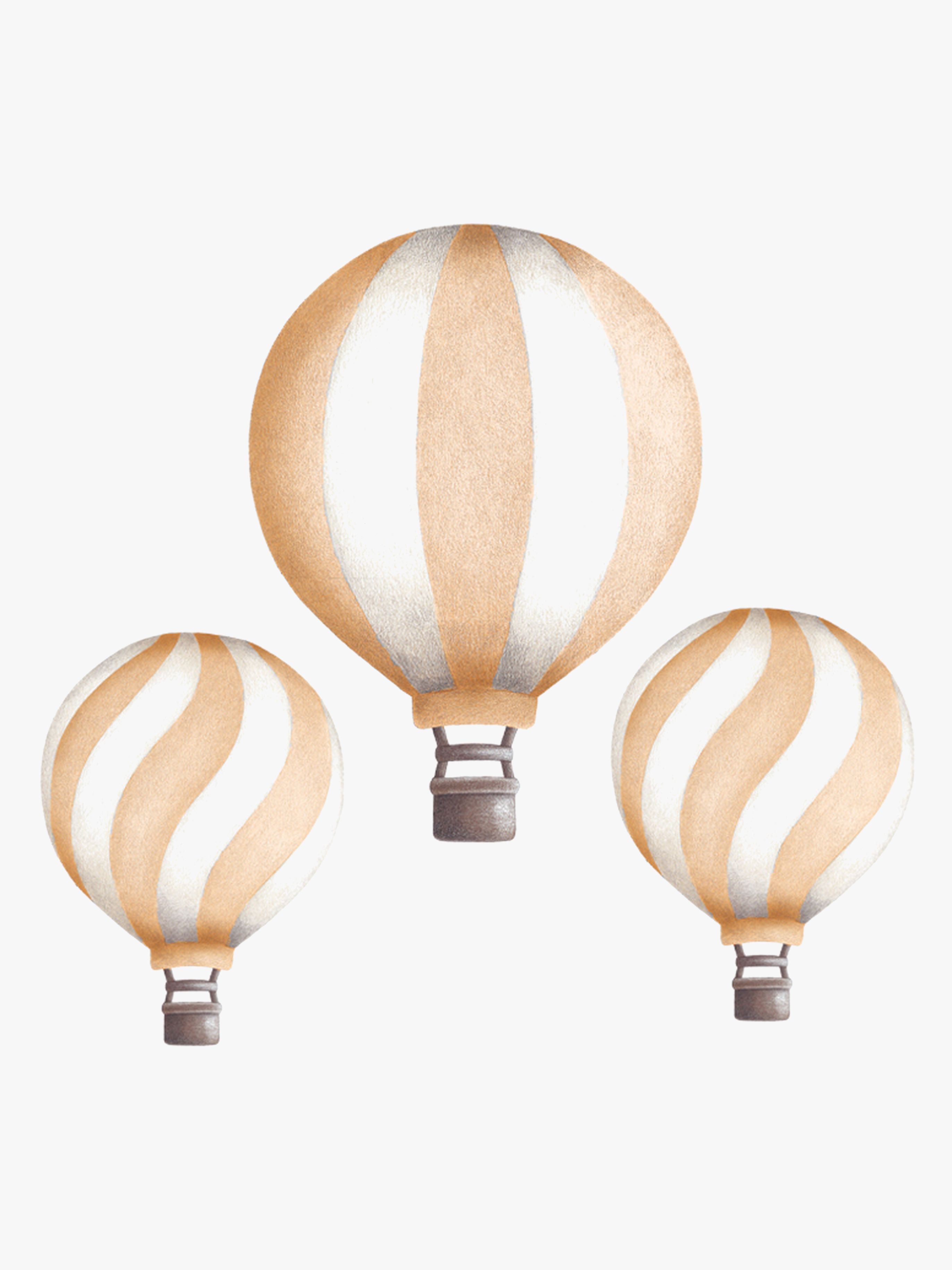 Stickstay Vintage Balloon Set Wandsticker, Peach