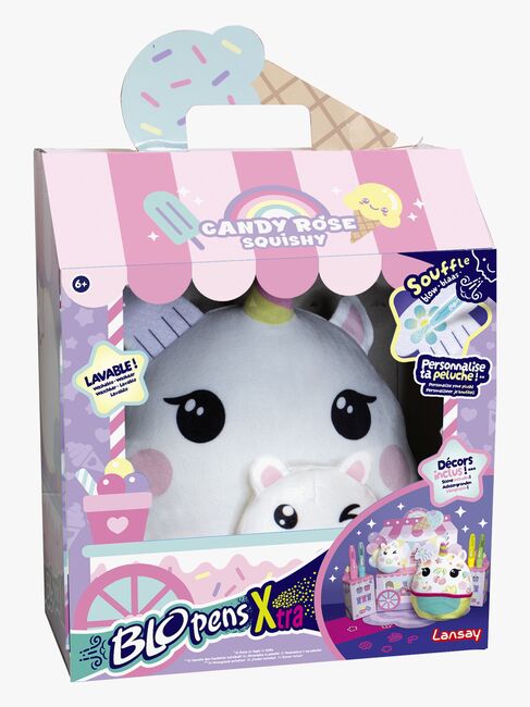 Blo Pens X-tra Candy Rose Squishy-Figur mit Buntstiften