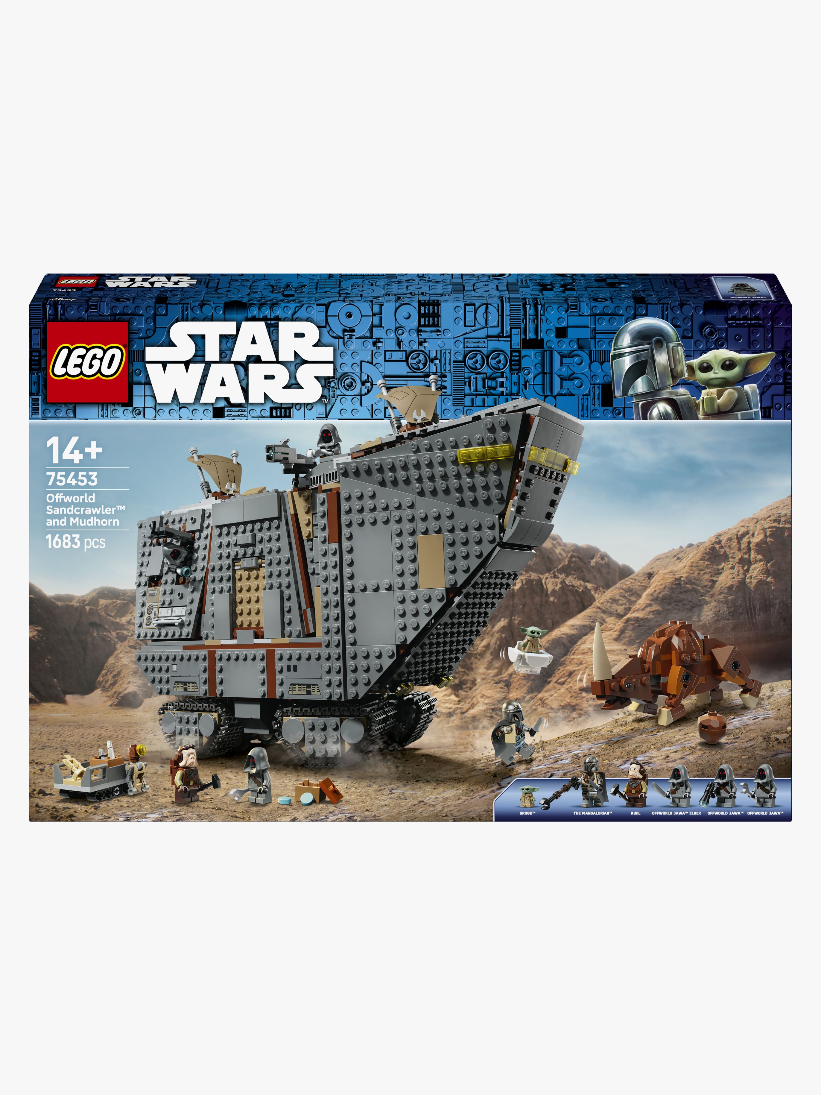 Star Wars TM 75453 Offworld Sandkrawler und Schlammhorn