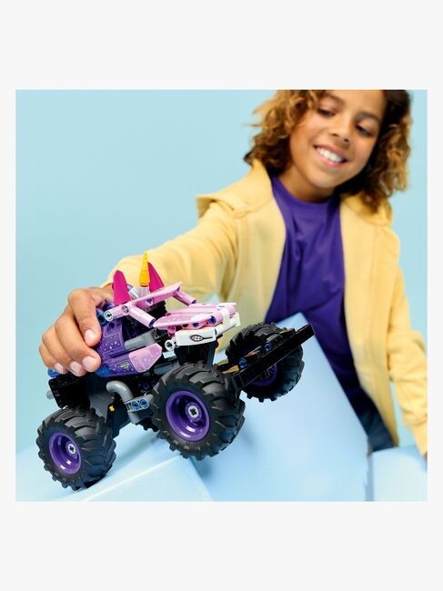 LEGO Technic 42220 Monster Jam Sparkle Smash mit Rückziehmotor