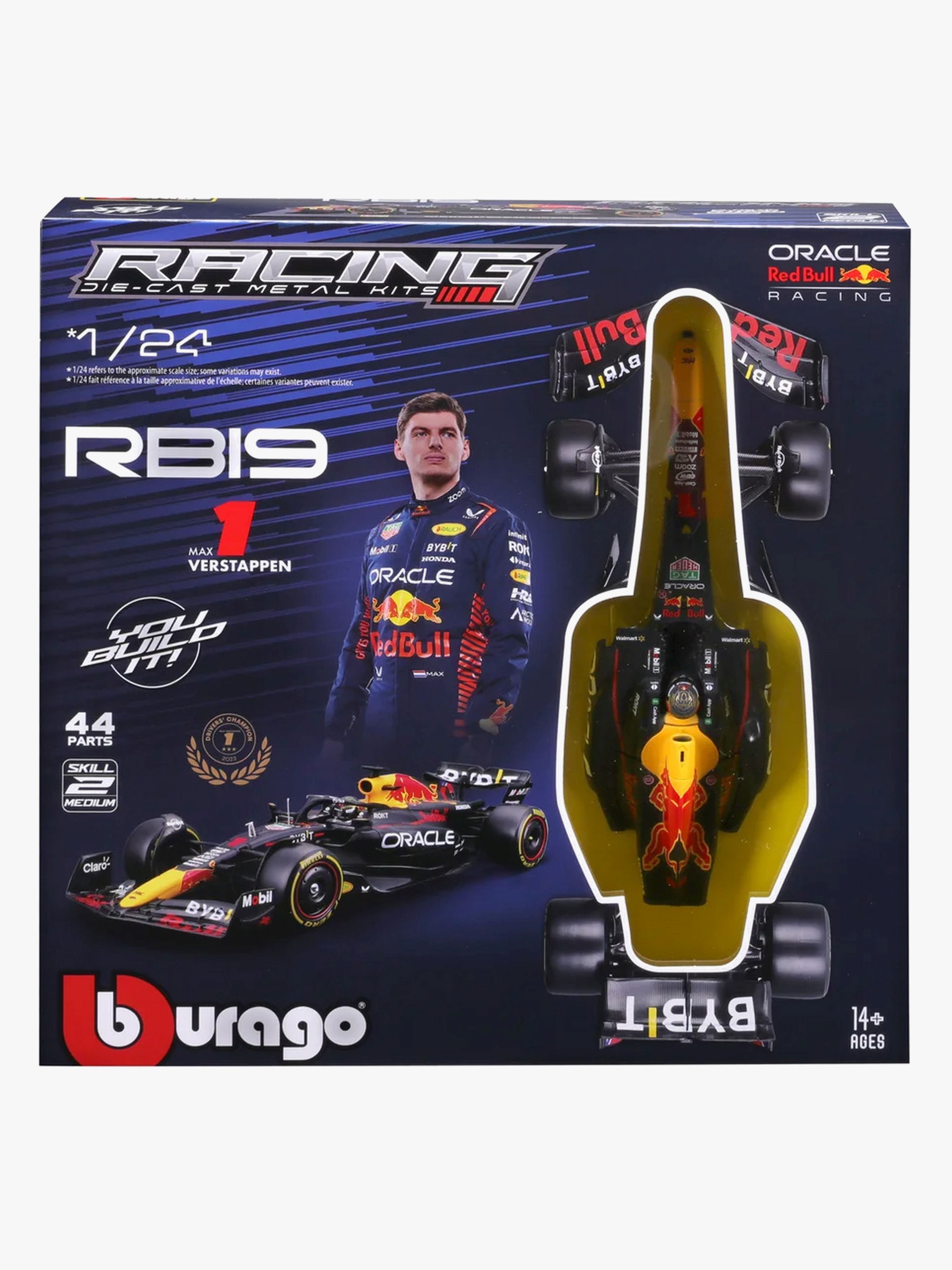 Bburago F1 Red Bull Racing RB19 2023 Modellset Verstappen #1 1:24