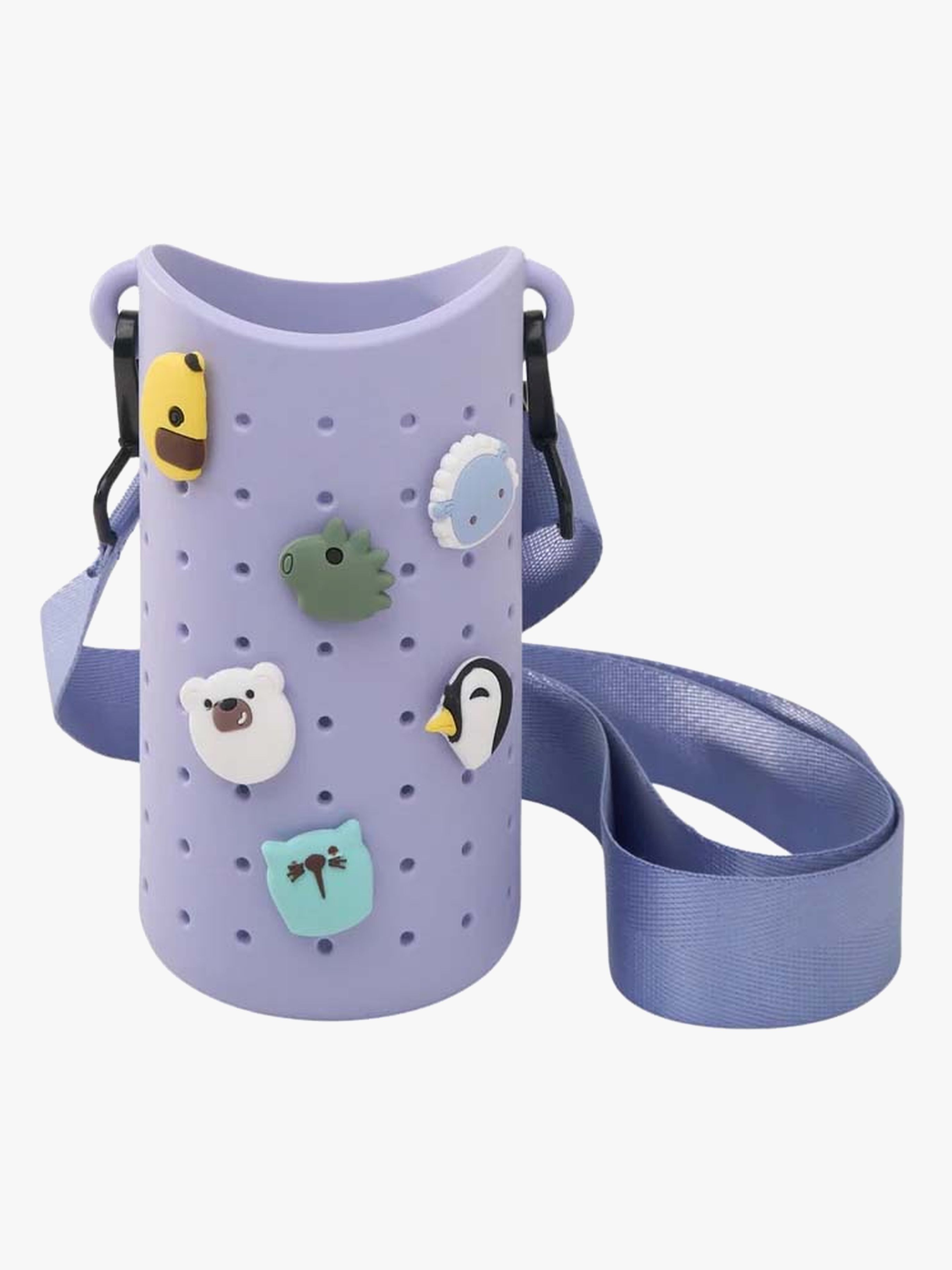 Asobu Bestie Halter für Wasserflasche, Lila/Blau