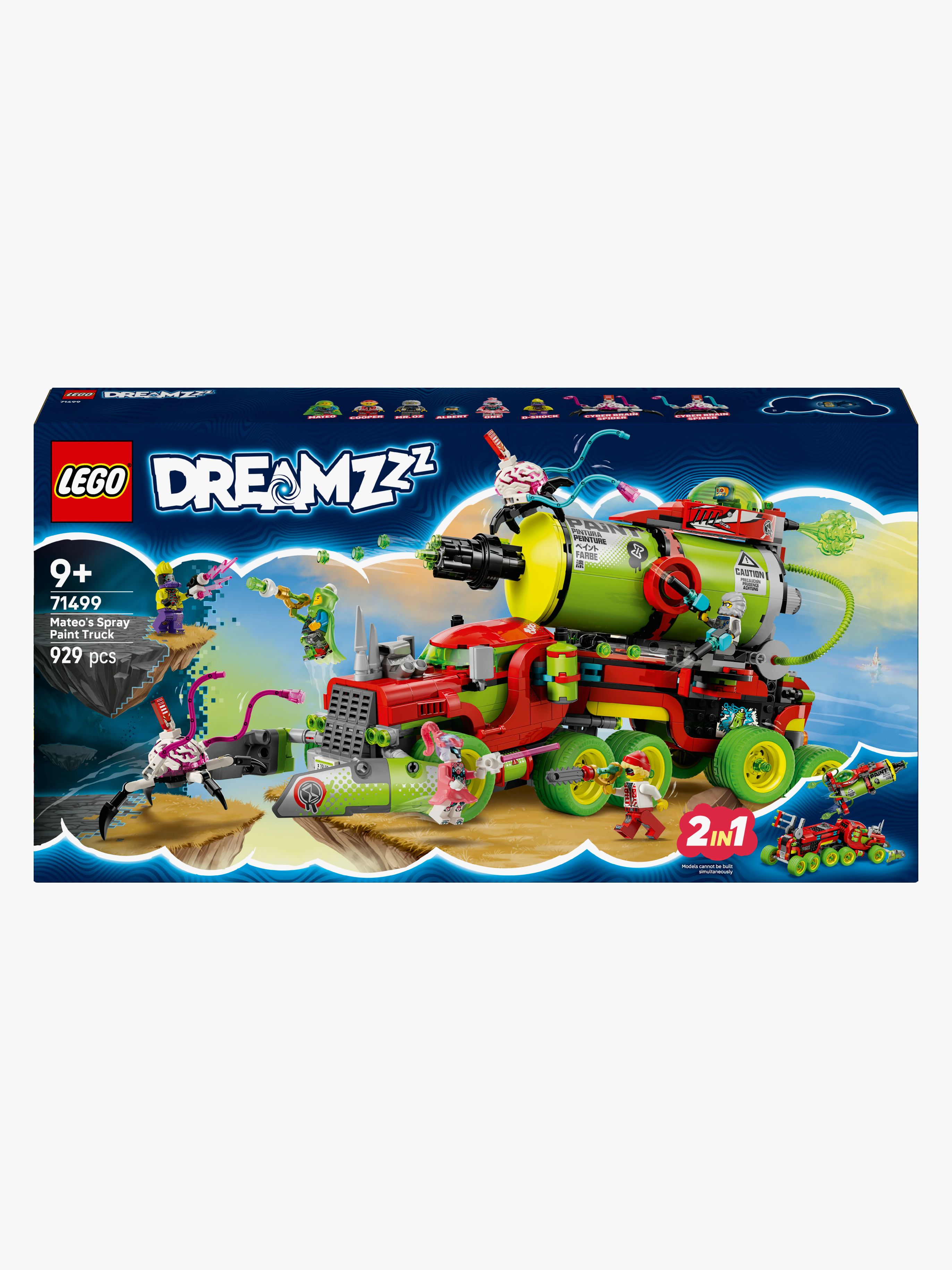 LEGO DREAMZzz 71499 Mateos Sprühdosen-Truck