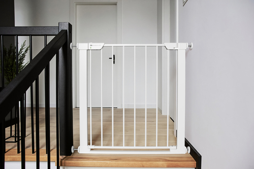 Kinderkraft SAFESNAP Klemmgitter, Weiß