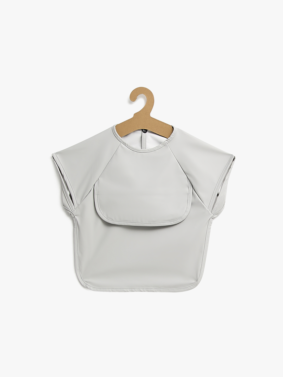 Beemoo CARE Bib Lätzchen, Light Grey