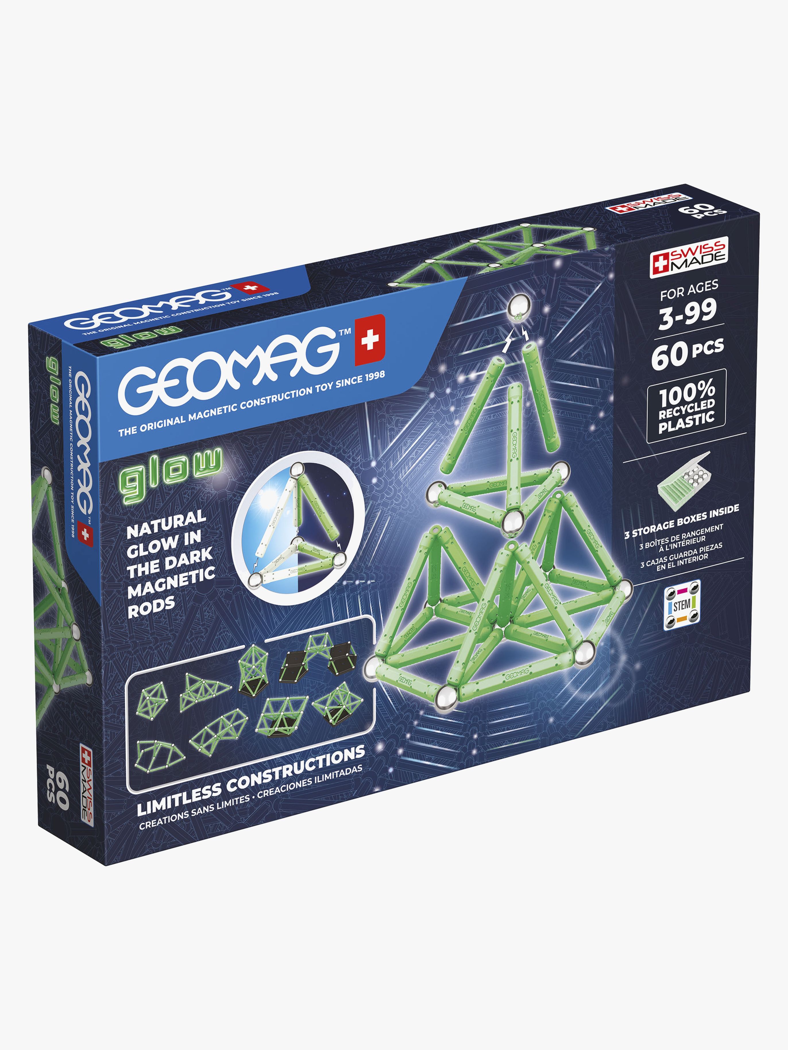 Glow Baukasten 60 Teile