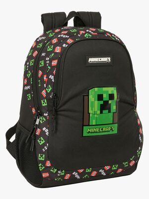 Minecraft Rucksack 23L, Schwarz