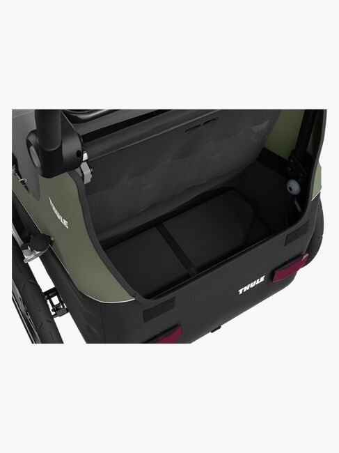Thule Courier Fahrradanhänger, Vintage Green