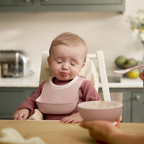 BabyBjörn Geschirr-Set 3-teilig, Blassrosa