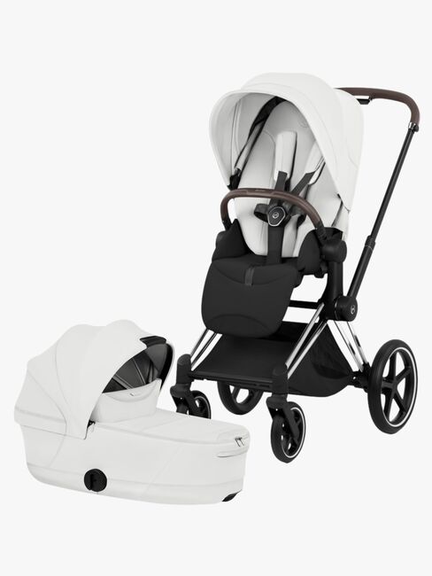 Cybex PRIAM Style Kombikinderwagen, Chrome Brown/Off White 915621.jpg