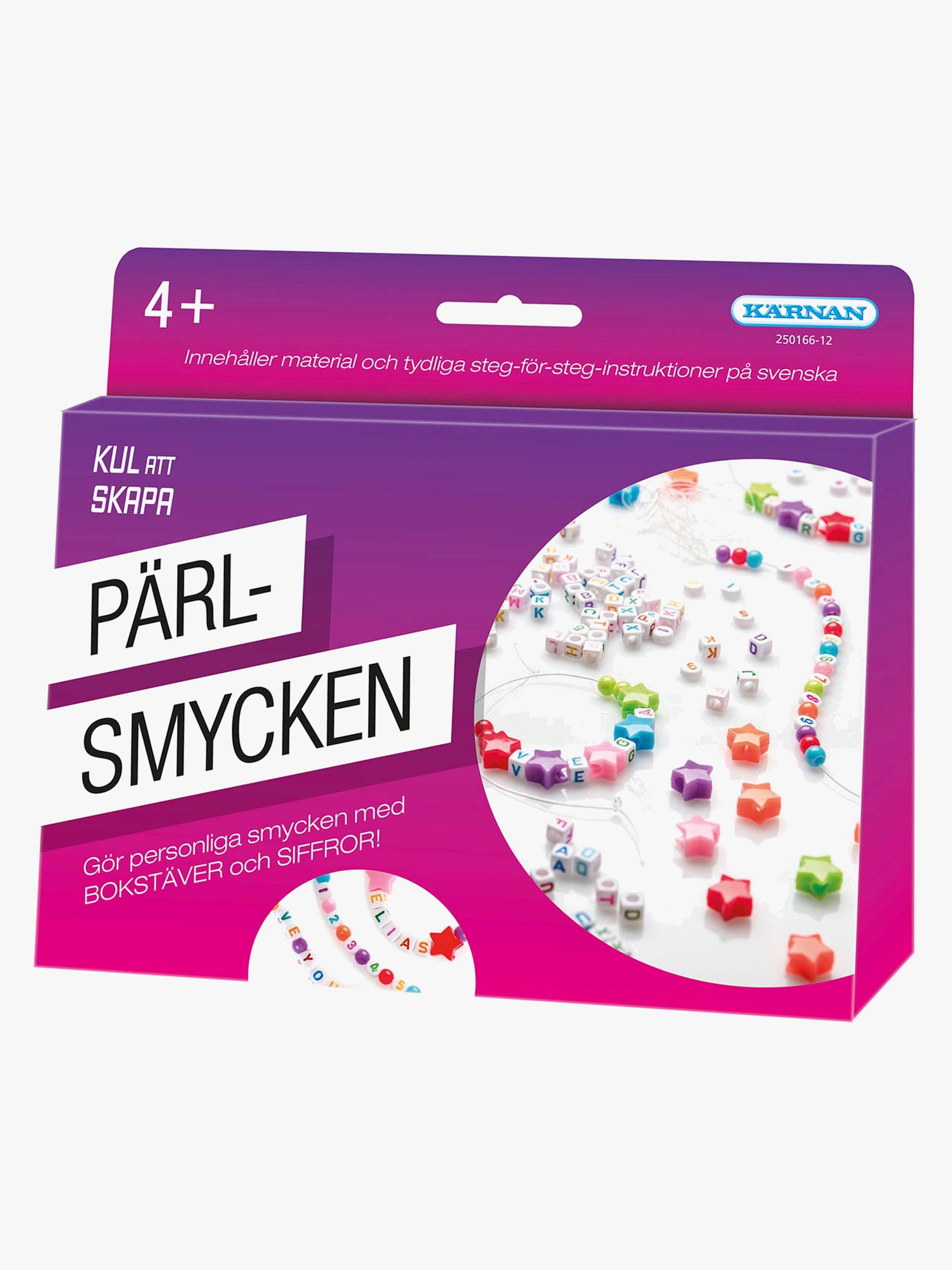 Kärnan Bastel Perlenset Buchstaben und Zahlen