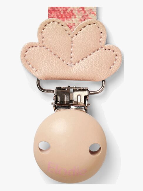 Elodie Schnullerkette Holz, River Rose