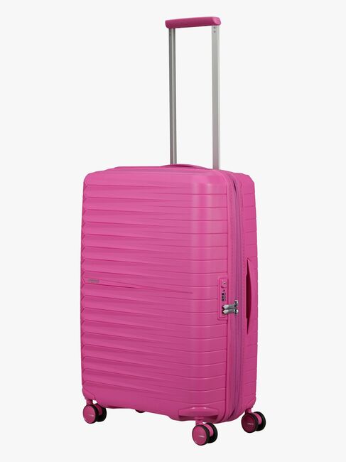 American Tourister FastForward Spinner Koffer 67-77L, Electric Fuchsia