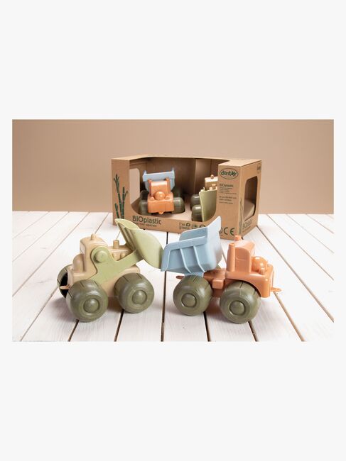 Dantoy Bulldozer und Lastwagen Biokunststoff