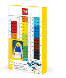 LEGO Zusammenbaubares Lineal mit Figur