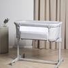 Beemoo CARE 2-in-1 Beistellbett & Laufgitter, Light Grey