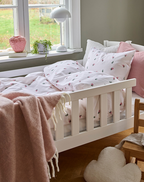 Borganäs Bettwäsche Erdbeertraum 150x210 cm