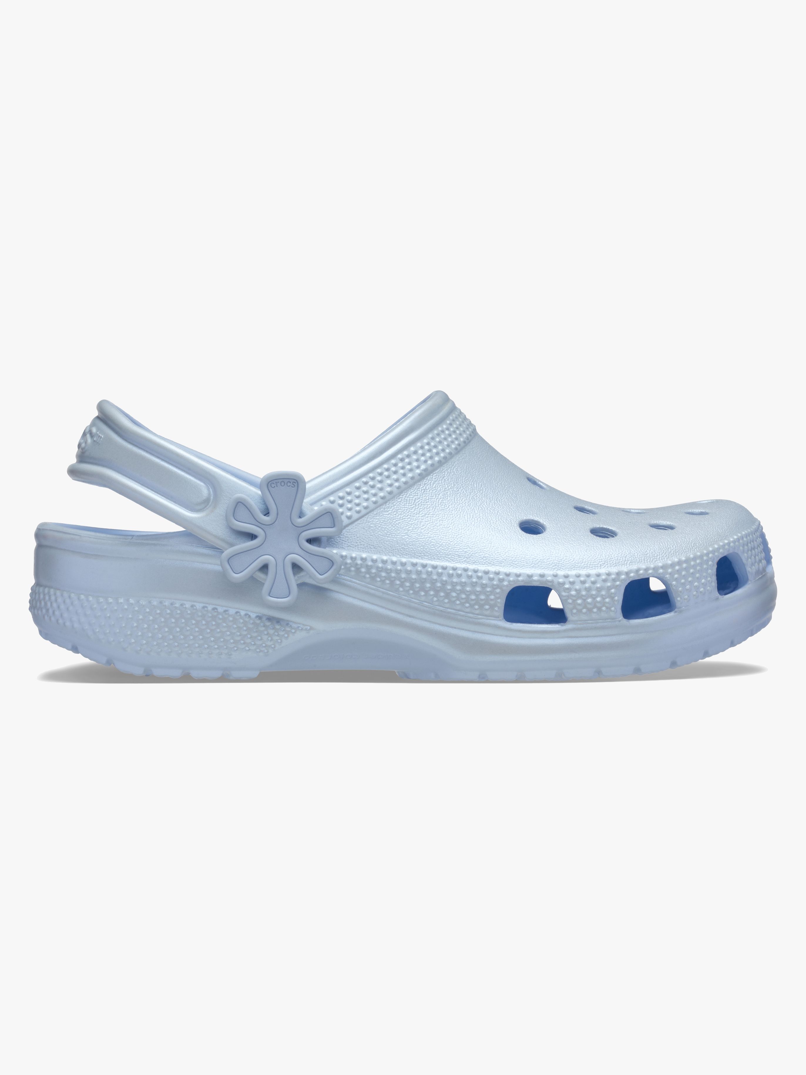 Classic Pearl Shine Pantoffeln, Blue Frost, 28-29