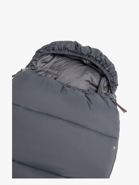 Petite Chérie Packable Daunen-Fußsack, Lava Grey