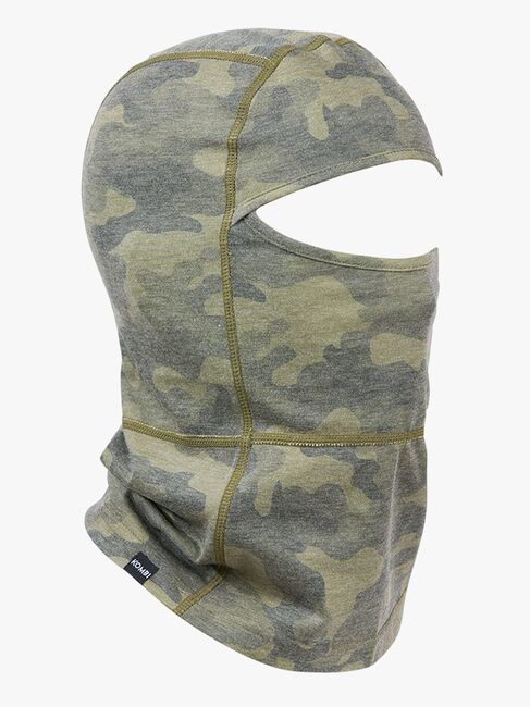 Kombi Merino Pro Schlupfmütze Jr, Khaki Liquid Camo