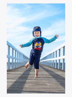 Swimpy Bamse UV-Set 3 Teile, Blau