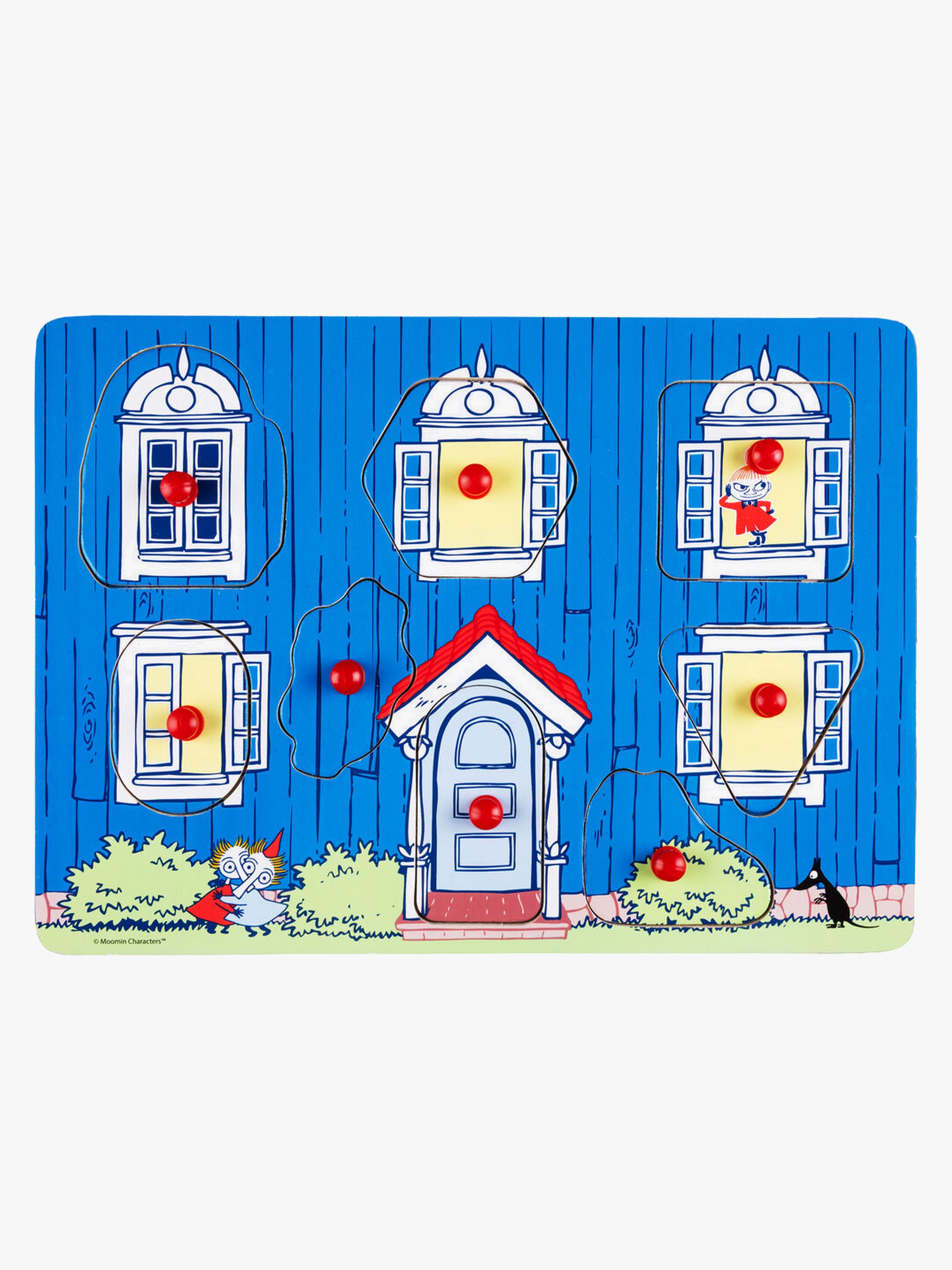 Knopfpuzzle Muminhaus 8 Teile