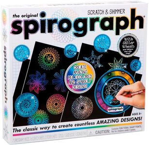 Spirograph Malwerkzeug Scrape and Shimmer