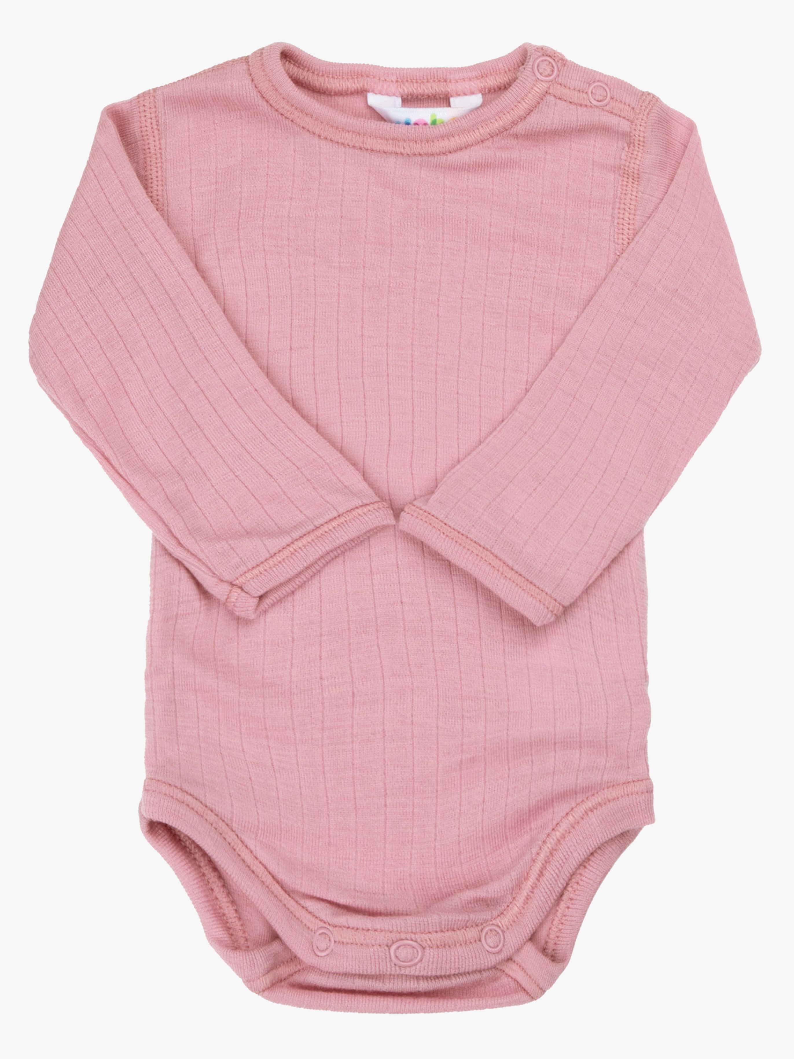 Body Merinowolle, Old Rose, Babykleidung