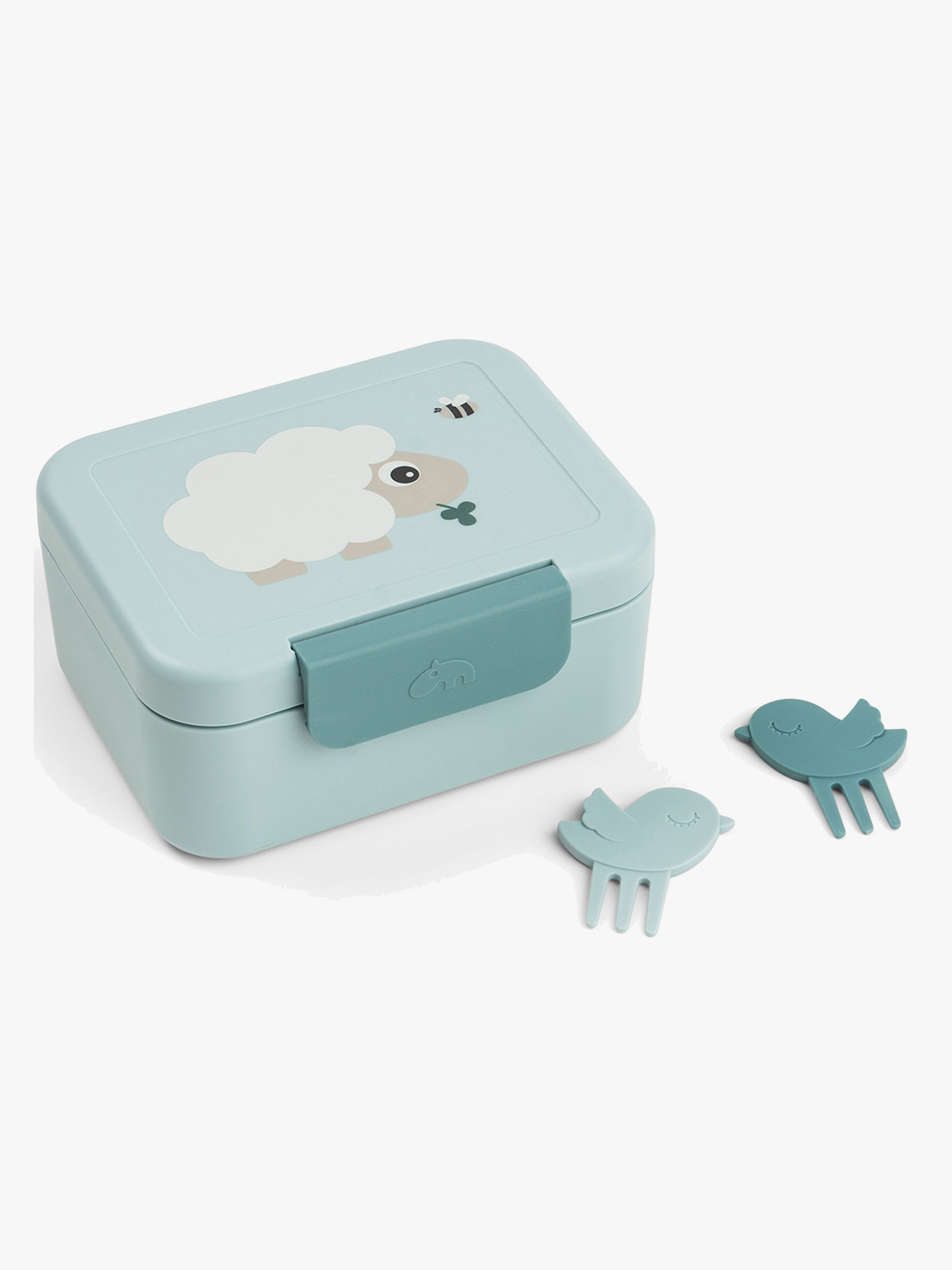 Tiny Farm Brotdose mit Snack Picks, Blue