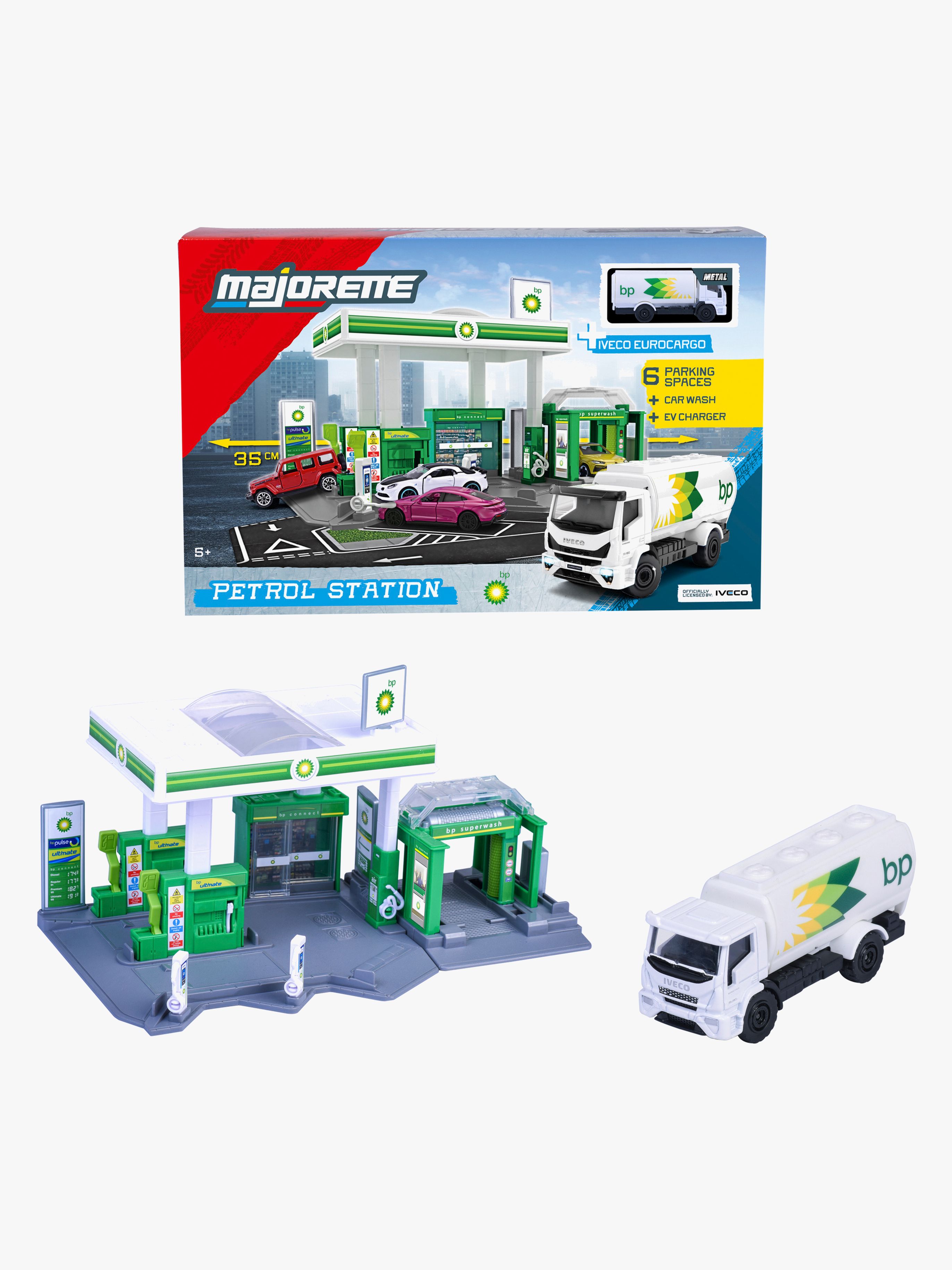 Tankstelle mit 1 Auto