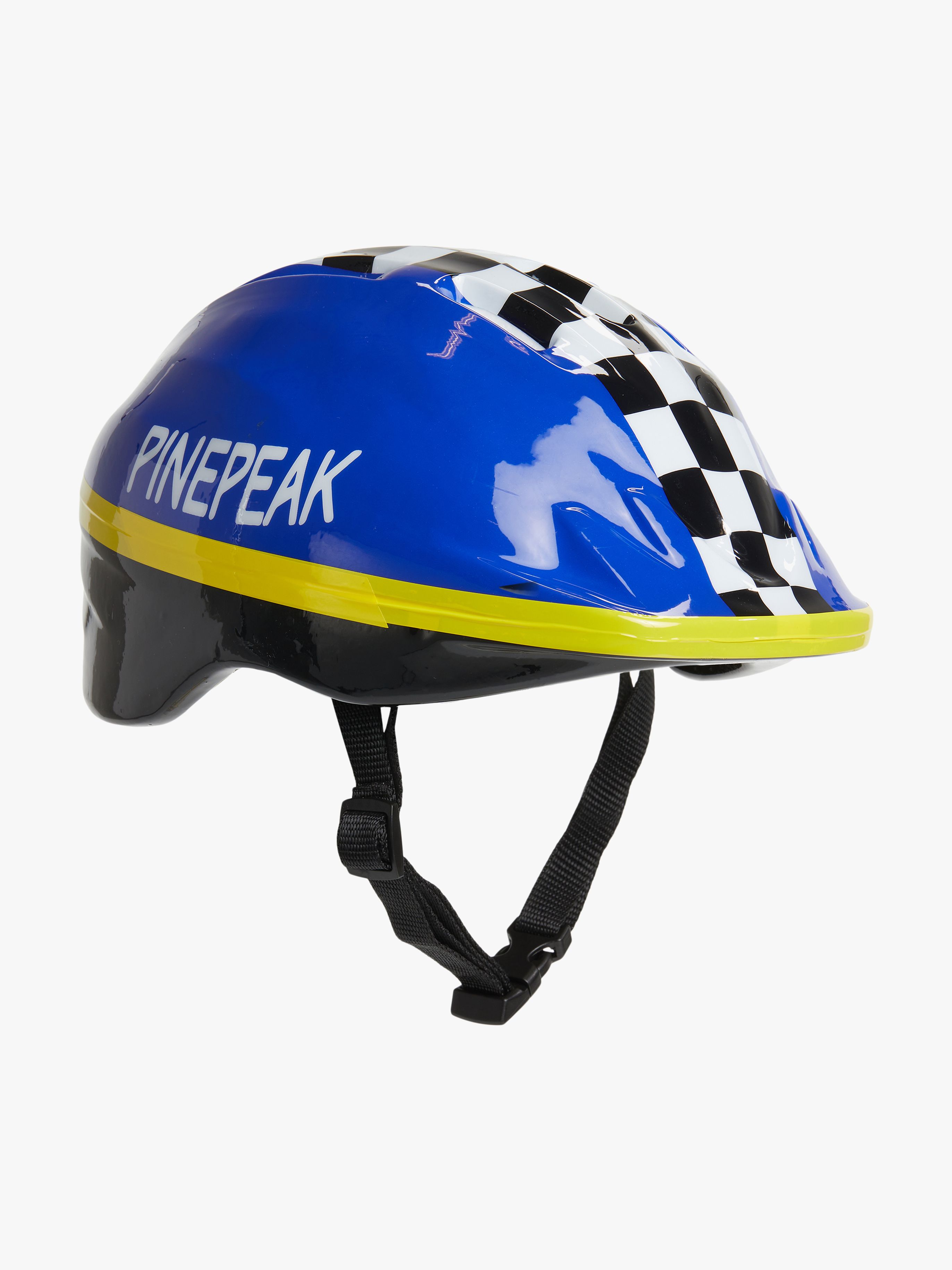 Pinepeak Fahrradhelm für Kind, Blau, 48-52