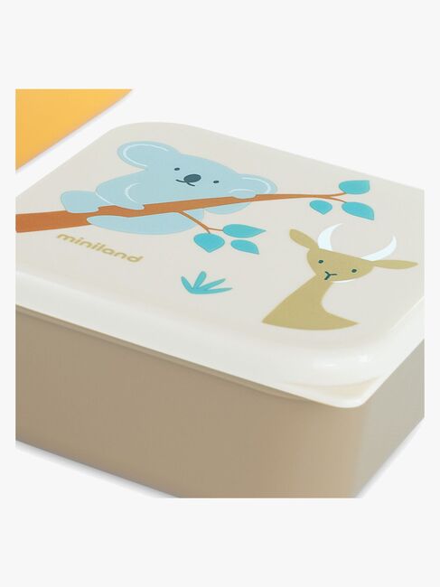Miniland Snackbox 3er-Pack, Jungle