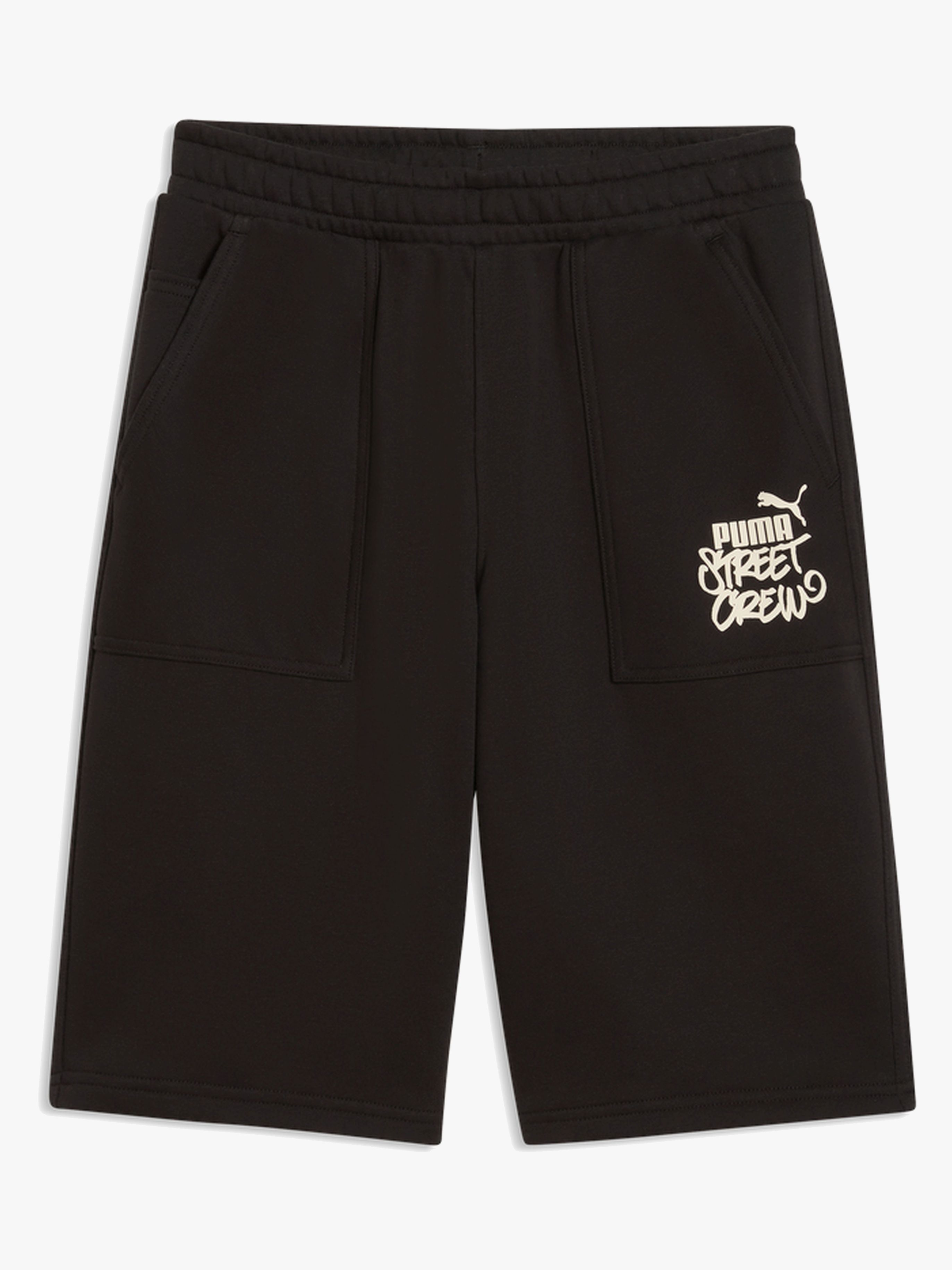 Puma MID90s Lockere lange Shorts, Schwarz, 140