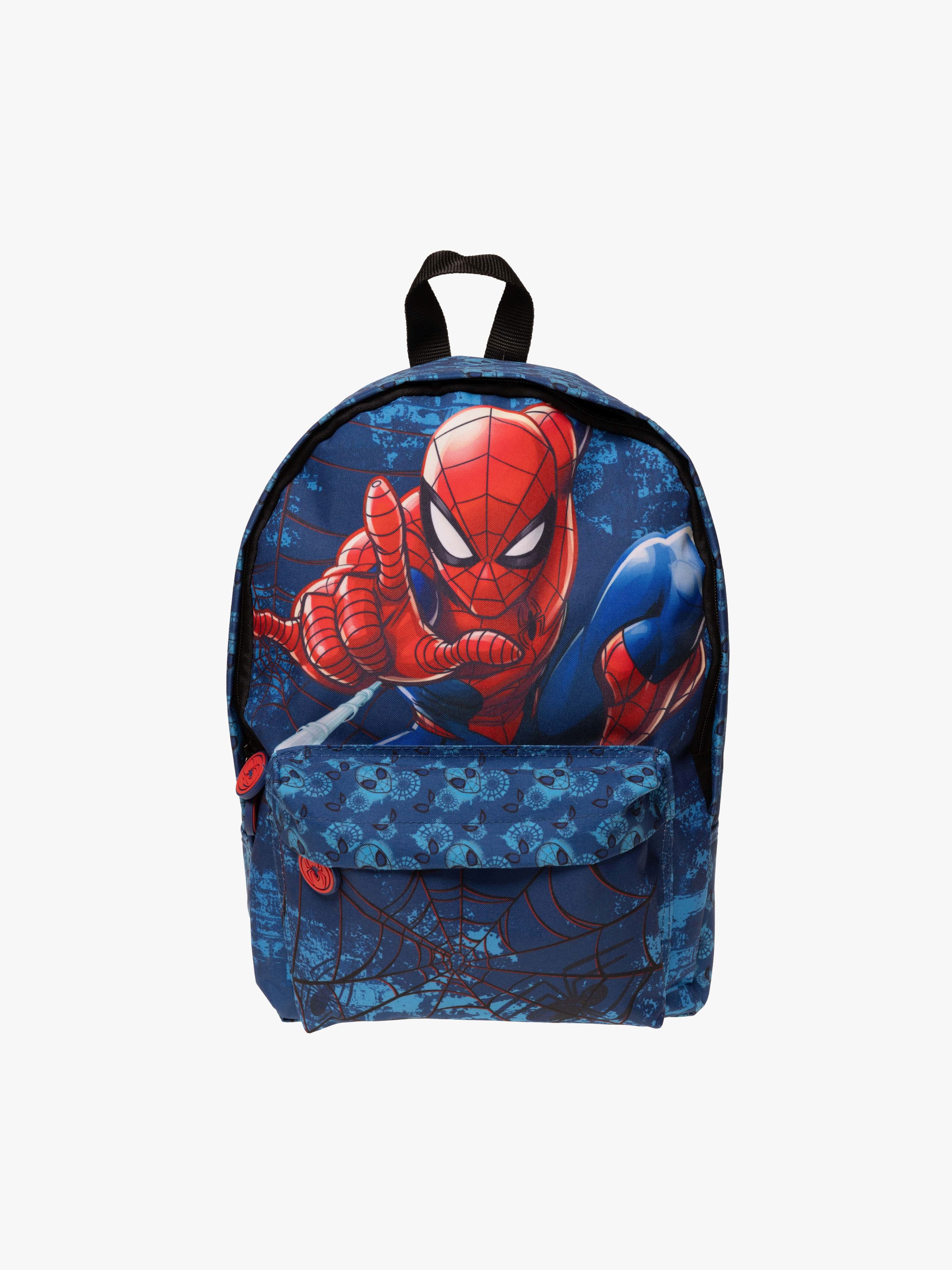 Marvel Spider-Man Kinder Rucksack 38 cm, Blau