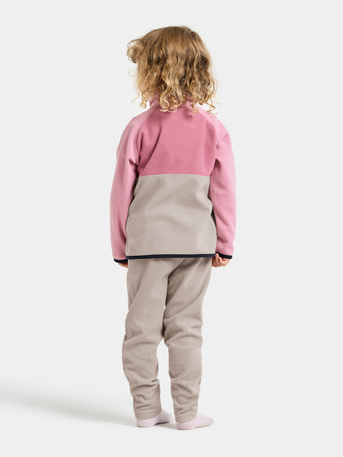 Didriksons Monte Fleece-Pullover, Heather Pink