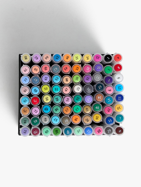 Fippla Acrylstifte 80er-Pack