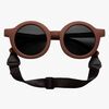 BabyMocs Signature Soft Biegbare Sonnenbrille, Braun