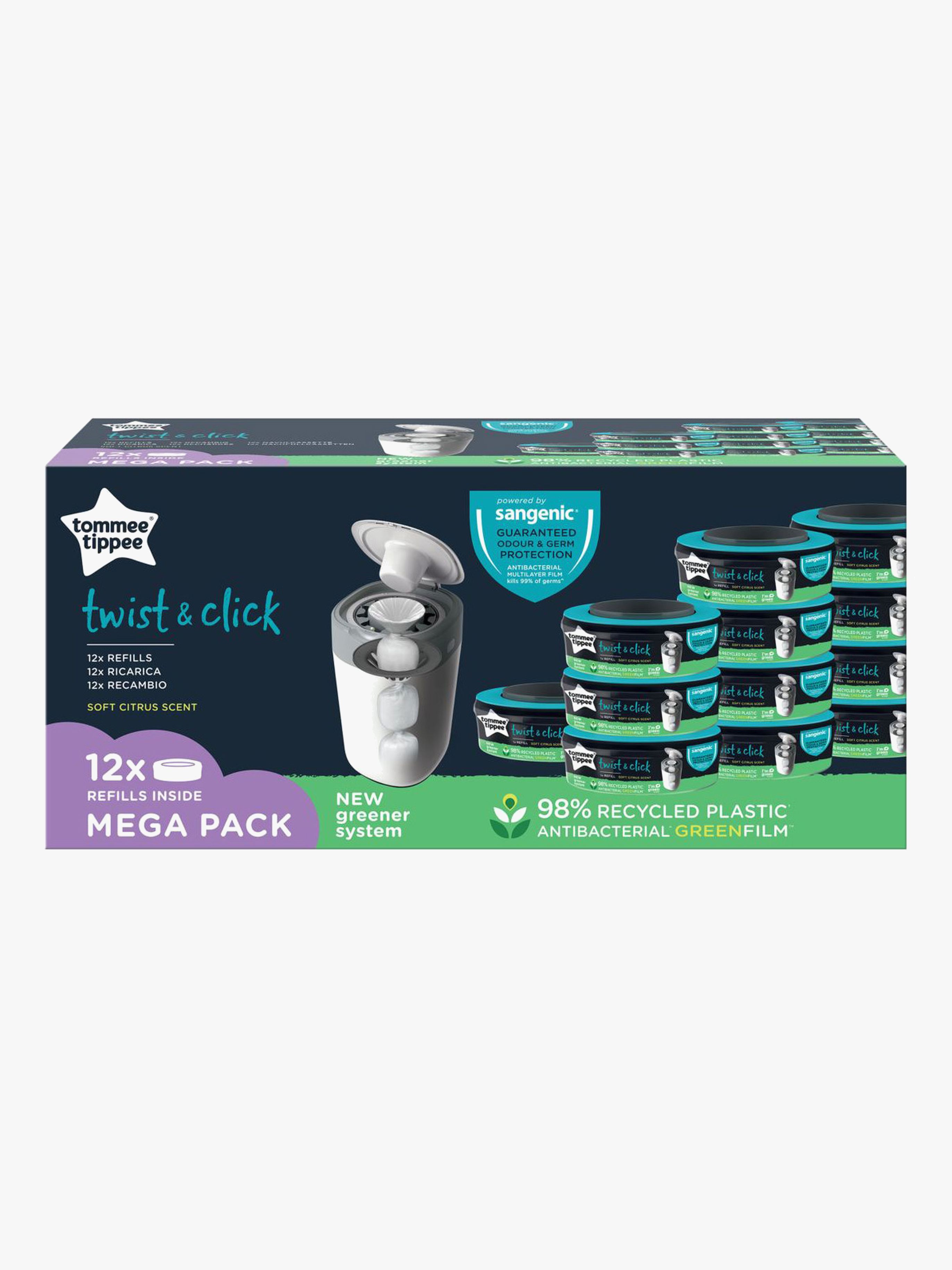 Tommee Tippee Twist &  Click Nachfüllpackung 12er-Pack
