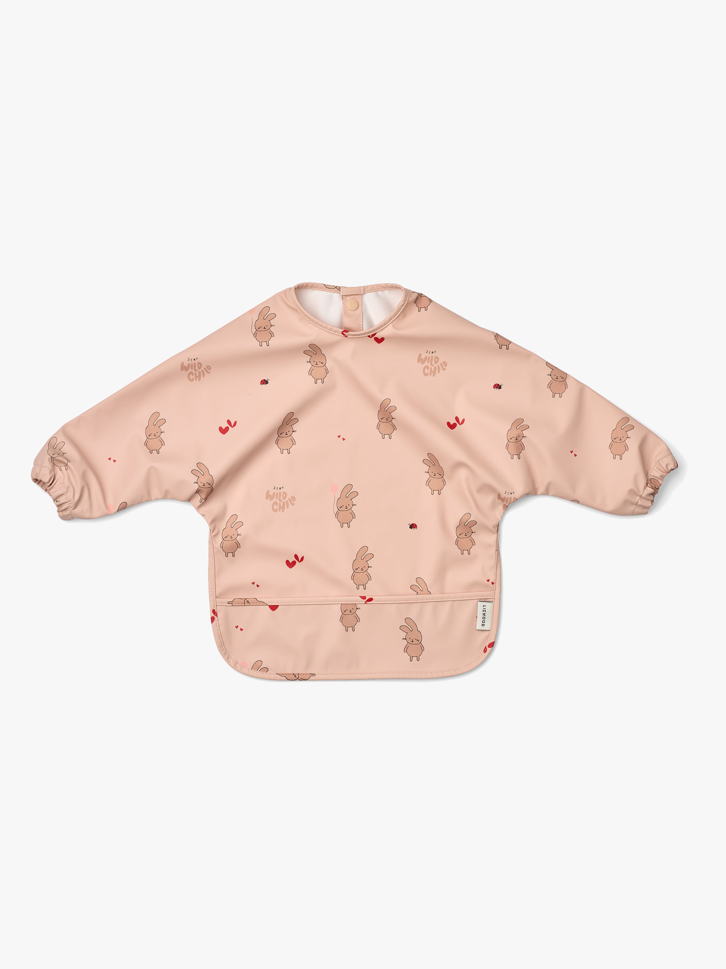 LIEWOOD Merle Cape Lätzchen mit Print, Wild child/Rosey