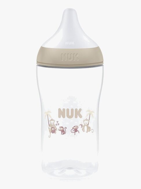 NUK Perfect Match Babyflasche 260 ml, Monkey