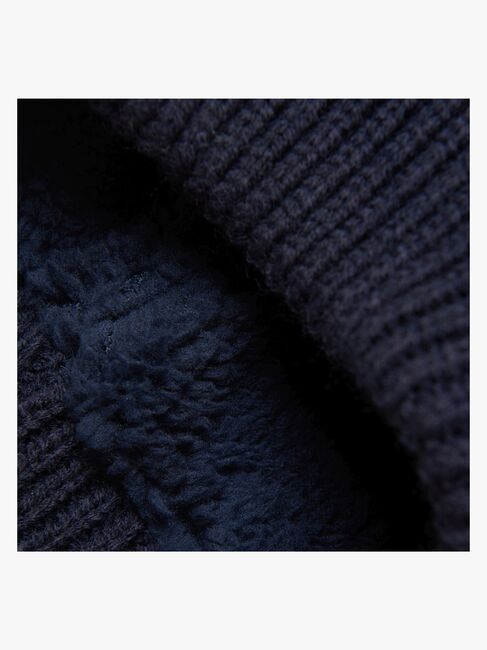 Color Kids Mütze Wollmischung, Stone Blue