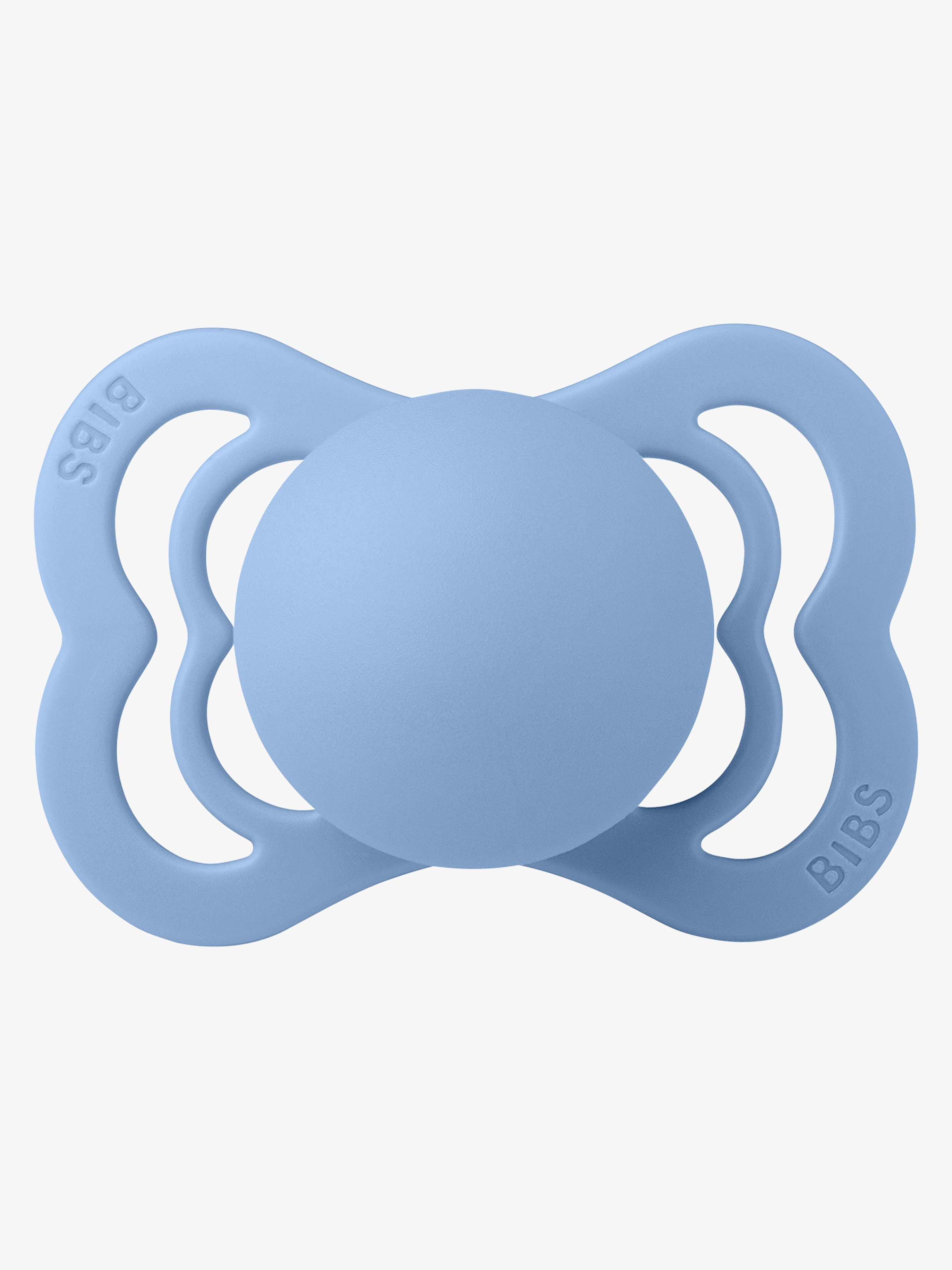 BIBS Supreme Schnuller Silikon Gr. 1, Sky Blue