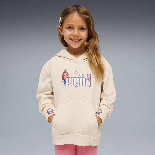 Puma Gabby's Dollhouse Lockerer Kapuzenpullover, Weiß