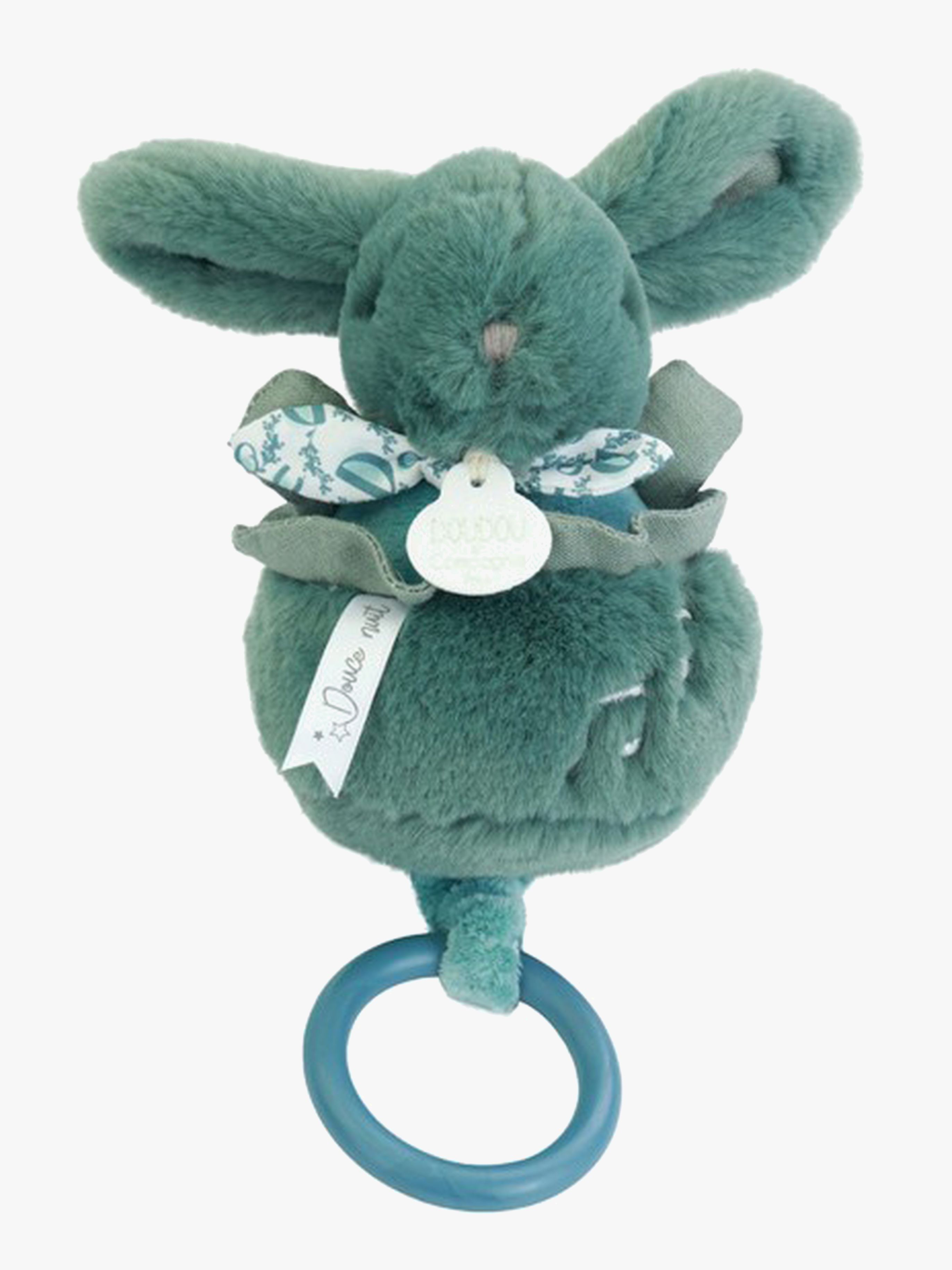 DouDou Bunny Spieluhr, Sage Green, Babyspielzeug